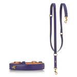 Matching Toto Dog Collar and Leash - Eggplant