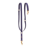 Leather Dog Leash - Eggplant